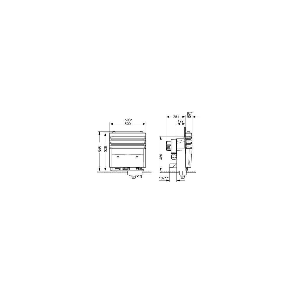 Chauffages S 3004 et S 5004