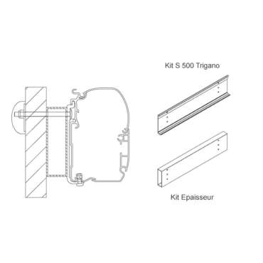Kit épaisseur S 500 Trigano