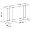Kit Frame Cargo Back