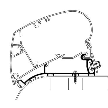 Adaptateur Hymer 2013 - Nova