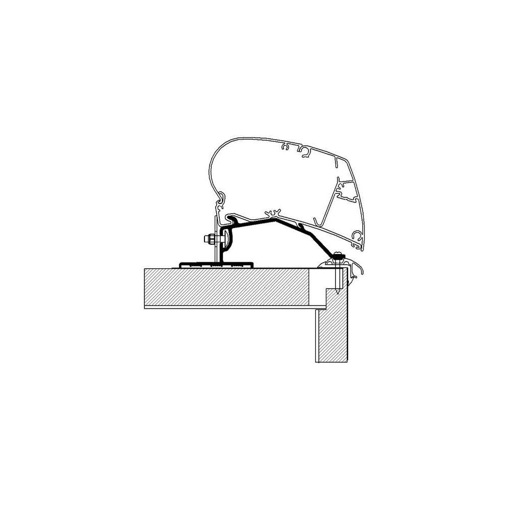 Adaptateur Caravan roof