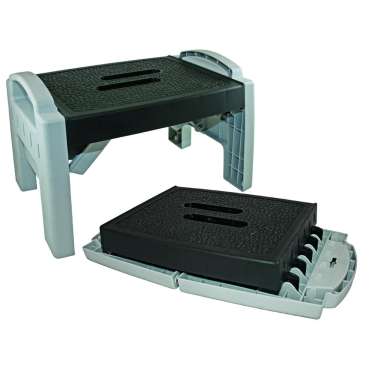 Marche-pied pliable simple en plastique