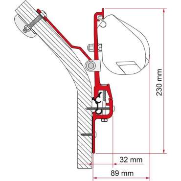 Kit adaptateur Eriba Touring