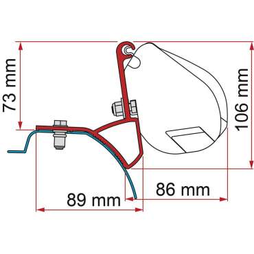 Kit adaptateur Renault Trafic