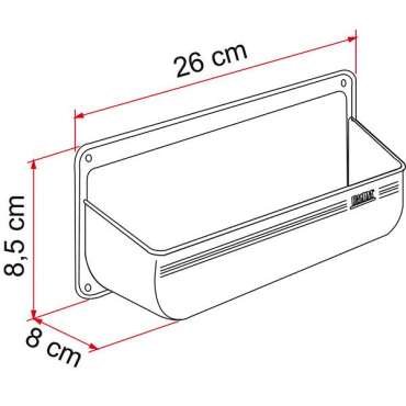 Pocket M blanc
