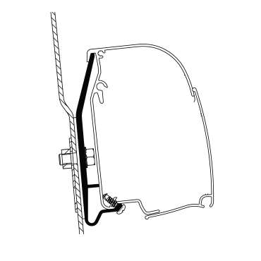 Adaptateur Westfalia/Ford Transit Nugget