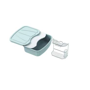 Kit d'accessoires pour évier argent Bowl