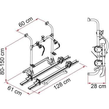 Porte-vélos Pro M N Sterckeman/Caravelair