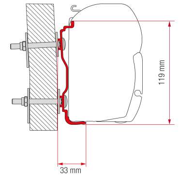 Adaptateur F45/F70 Hymer ＞ 2016