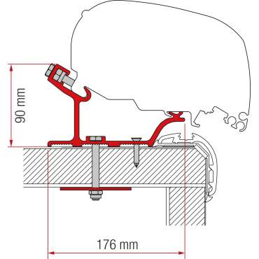 Adaptateur F65/80 CARTHAGO Malibu