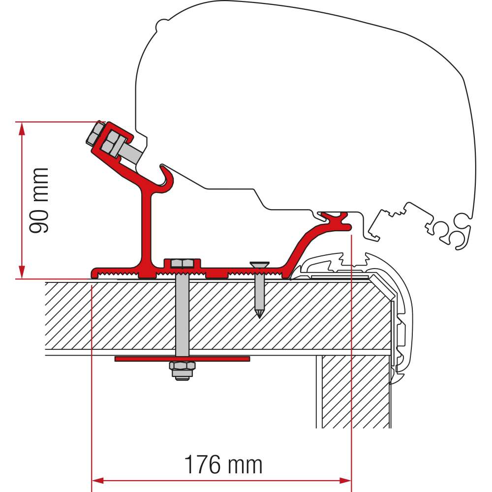 Adaptateur F65/80 CARTHAGO Malibu