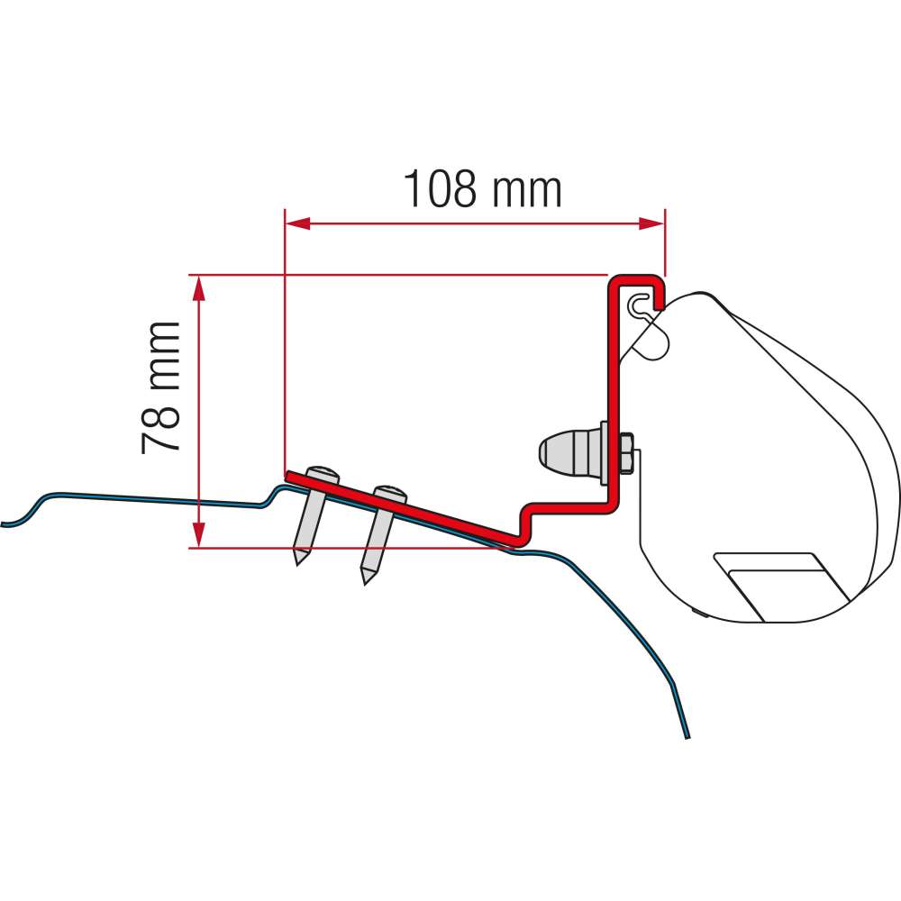 Kit adaptateur F35pro FORD Custom