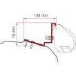 Kit adaptateur F35pro FORD Custom