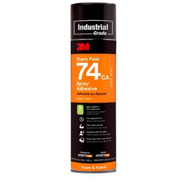 Colle aérosol spécial mousses souples Scotch-Weld™ 74
