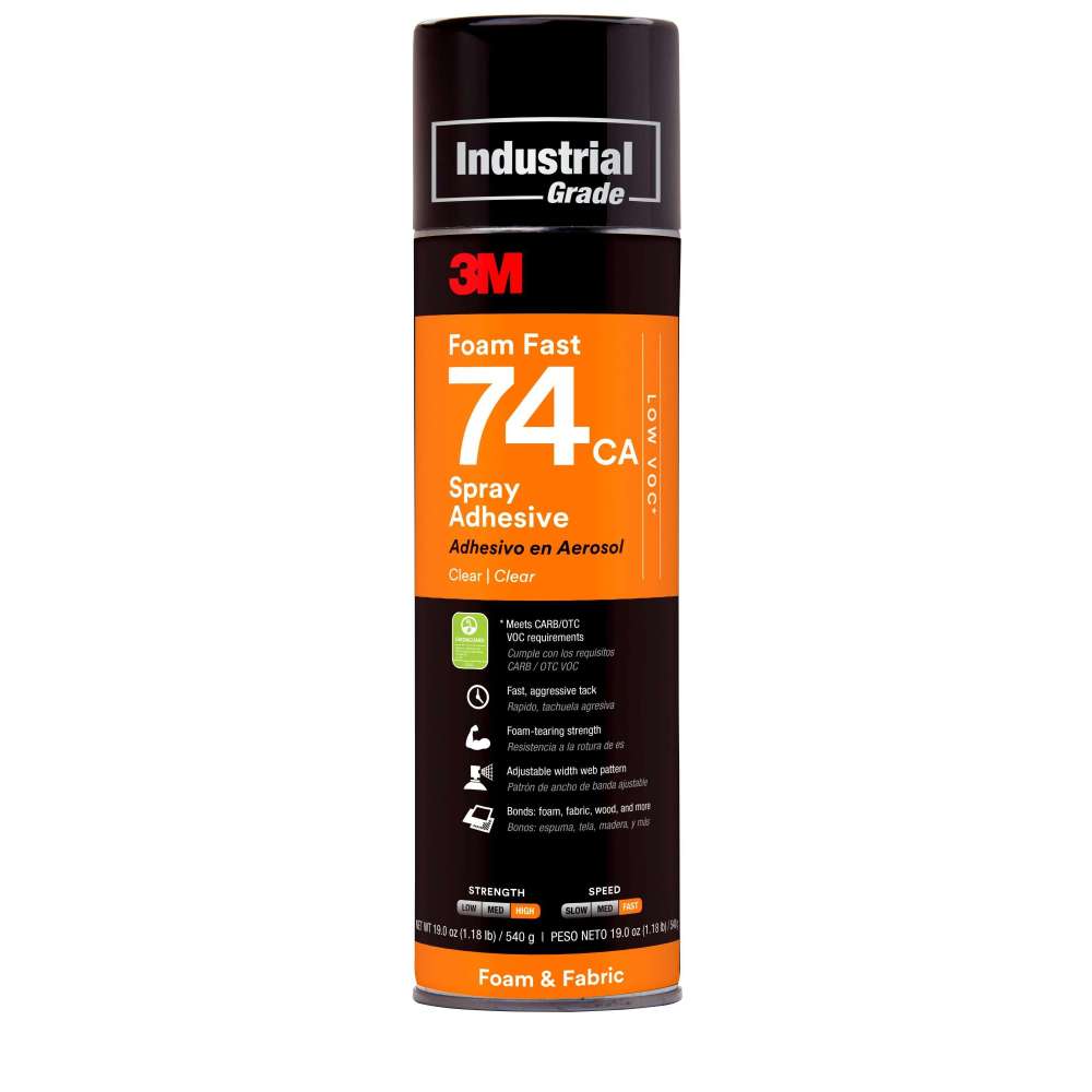 Colle aérosol spécial mousses souples Scotch-Weld™ 74