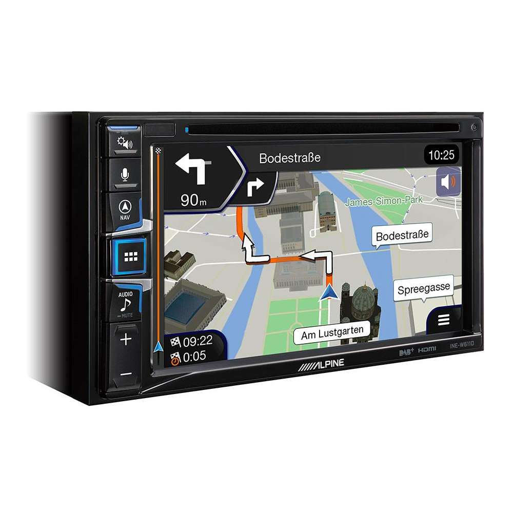 Station multimédia avec navigation Camping-car