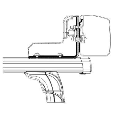 Adaptateur TO 3200 - Galerie de toit