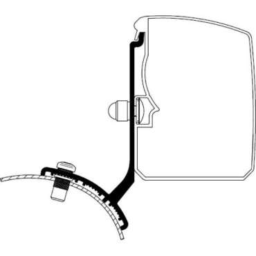 Adaptateur TO 3200 - Trafic / Vivaro / Talento / NV300 Nissan Minivan Fixé