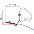 Kit adaptateur VW Caddy Maxi - Deep Black