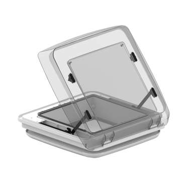 Lanterneau Vent 40 F Pro avec capot transparent et cadre ivoire