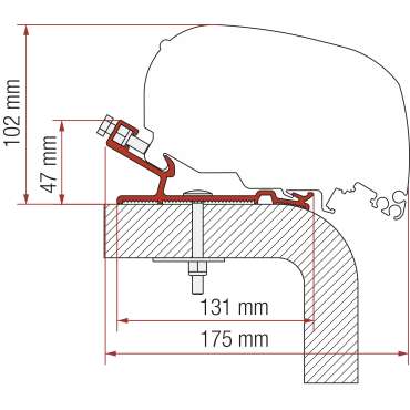 Adaptateur F65/F80 Hymer
