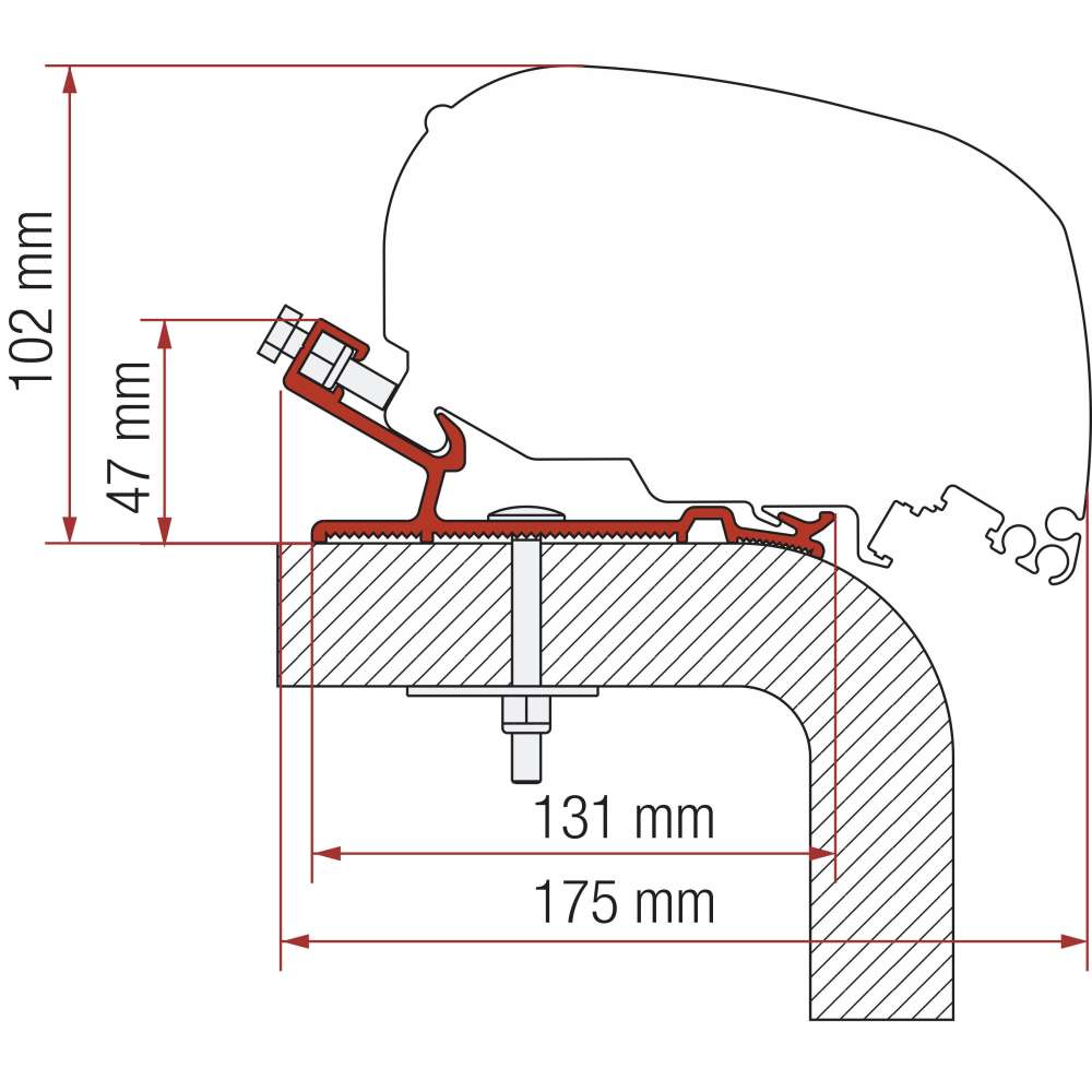 Adaptateur F65/F80 Hymer