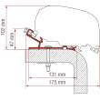 Adaptateur F65/F80 Hymer