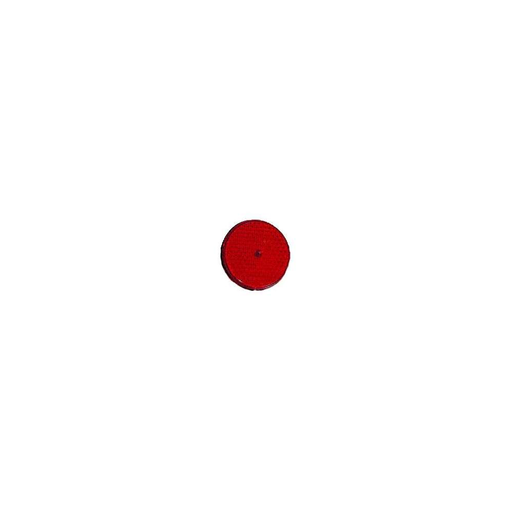 Catadioptre rond orange