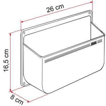 Pocket L blanc