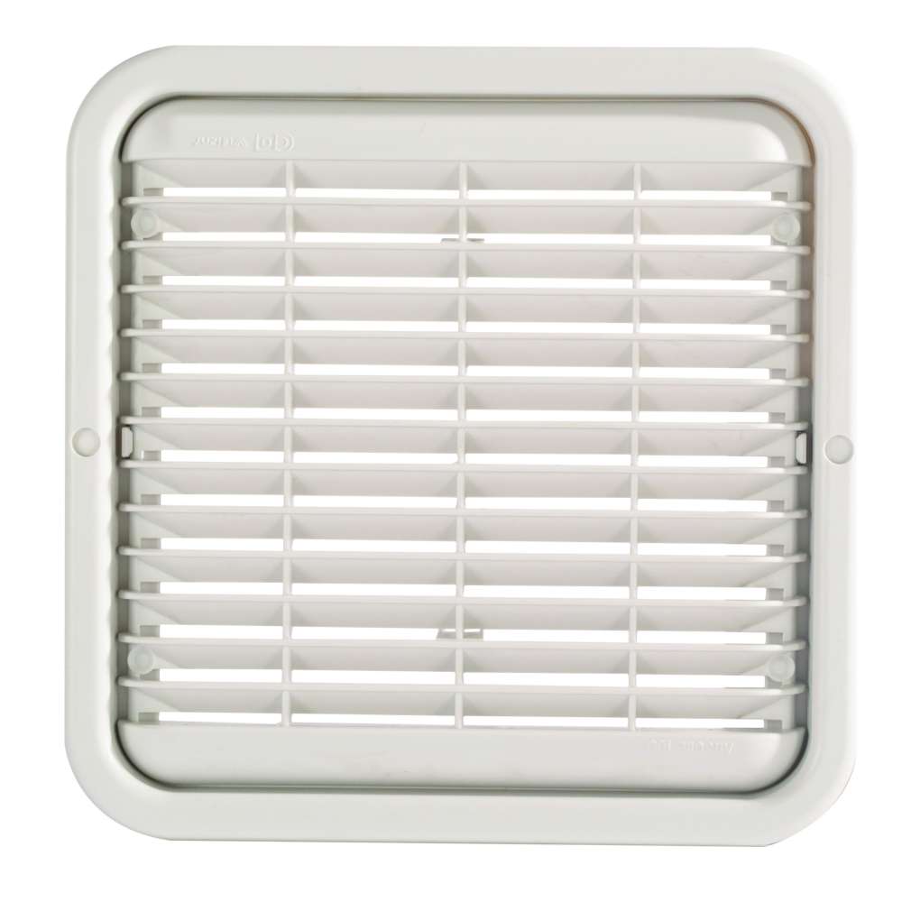 Grille d'aération plastique amovible - 160 cm²