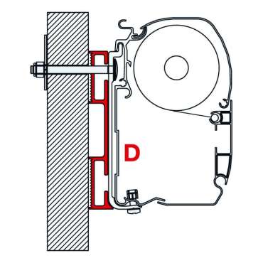 Adaptateur D 8 cm