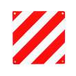 Panneau de signalisation en aluminium