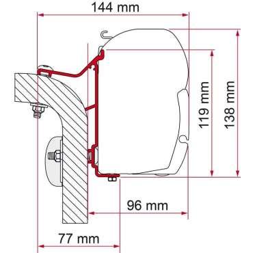 Adapteur Hymer Van/B
