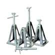 Chandelles Magnum aluminium - lot de 4