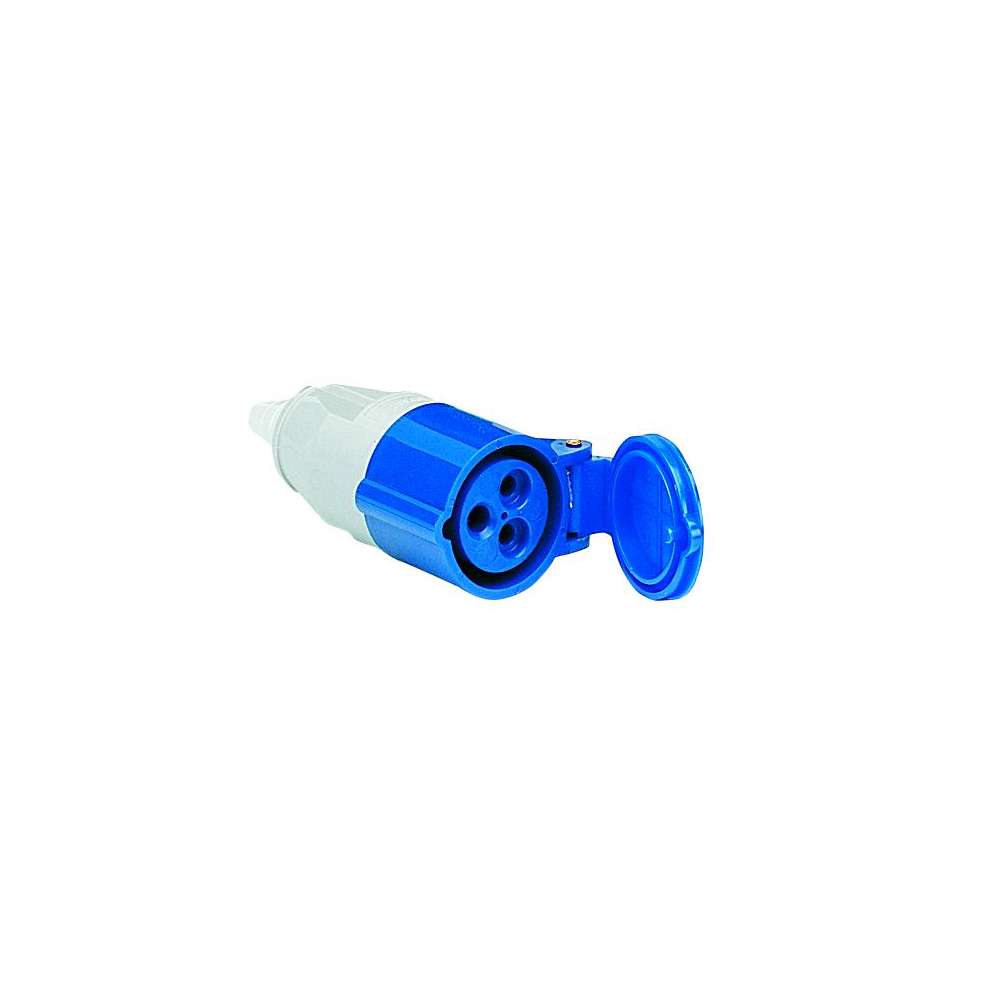 Fiche P17 de raccordement femelle 16 A