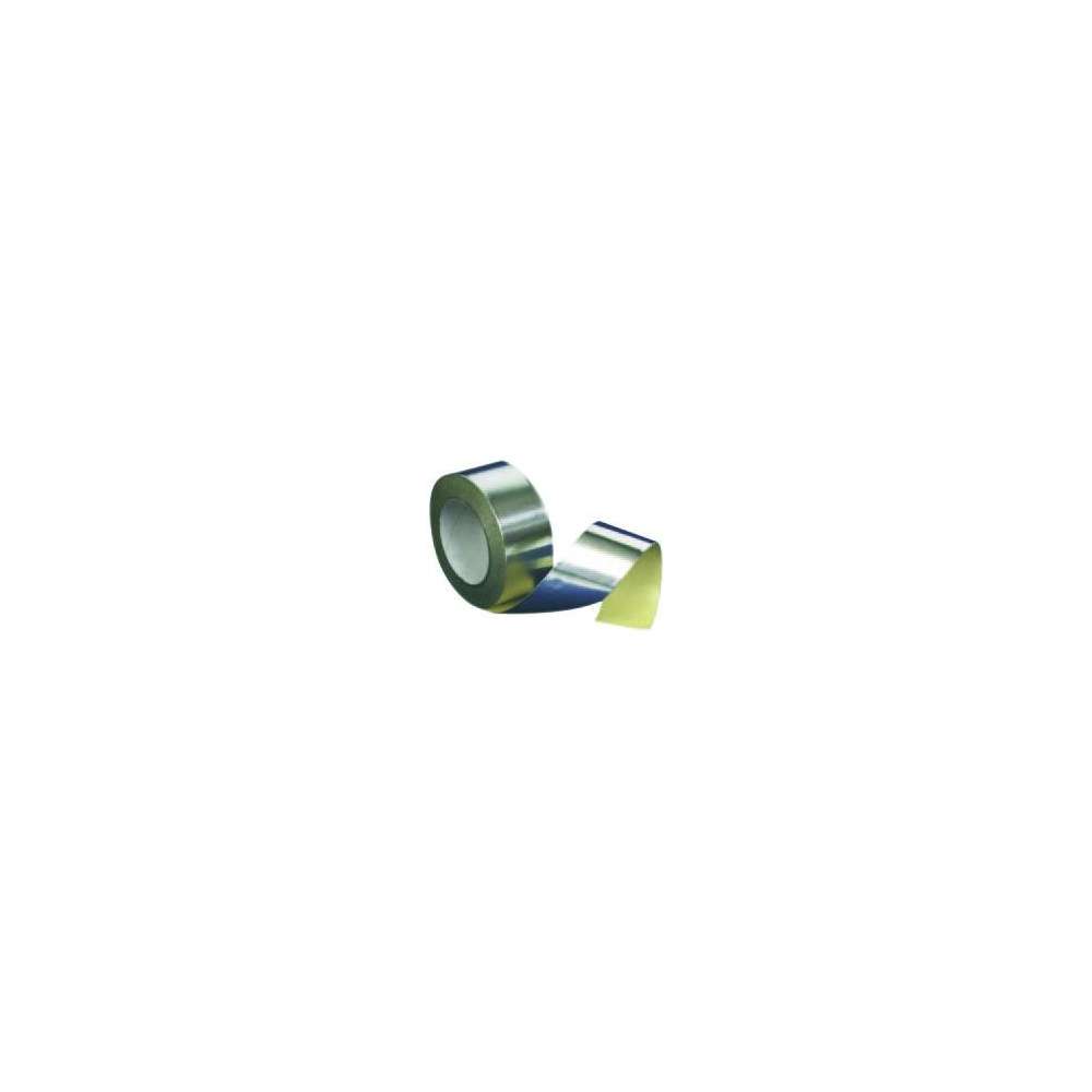 Rouleau de ruban aluminium adhésif 50 m x 50 mm