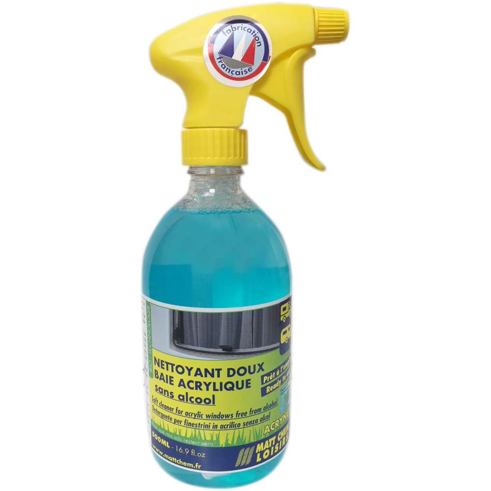 Nettoyant doux pour baie acrylique