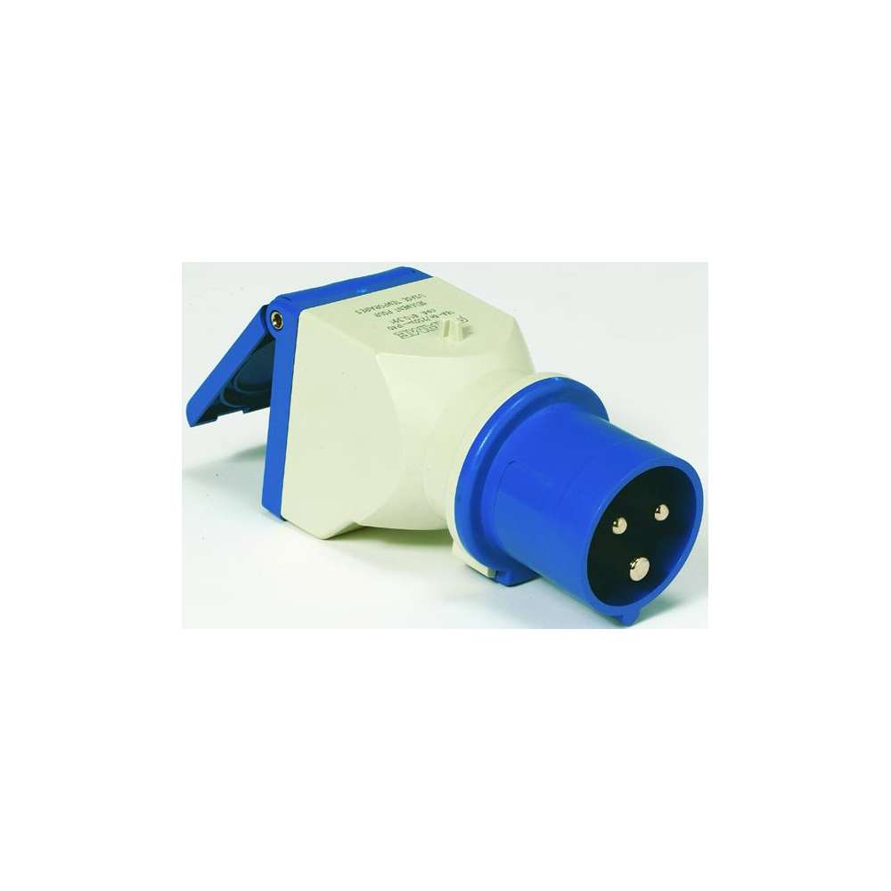 Adaptateur femelle standard France terre 1 plot/mâle CEE 17