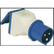 Adaptateur femelle standard France terre 1 plot/mâle CEE 17