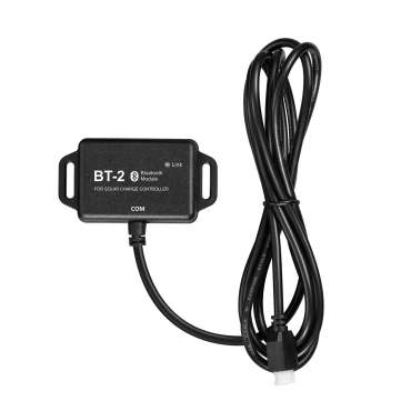 Adaptateur bluetooth smart relié à régulateur solaire MPPT compact