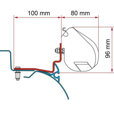 Kit adaptateur F35pro Campérêve Cap Road