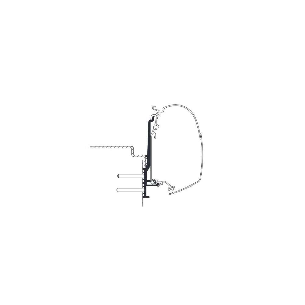 Adaptateur de paroi - Knaus Tourer CUV