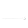 Piquet de sol avec crochet ouvert en acier - 24 cm (10 pièces)