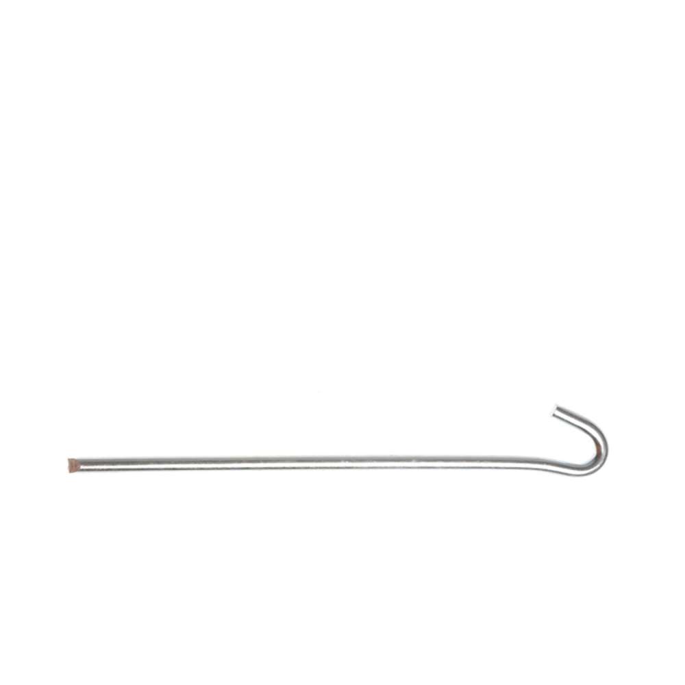 Piquet de tente ouvert en acier robuste - 23 cm (6 pièces)