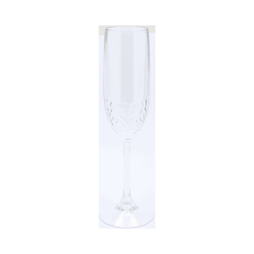 Ador verre à champagne transparent (2 pièces)