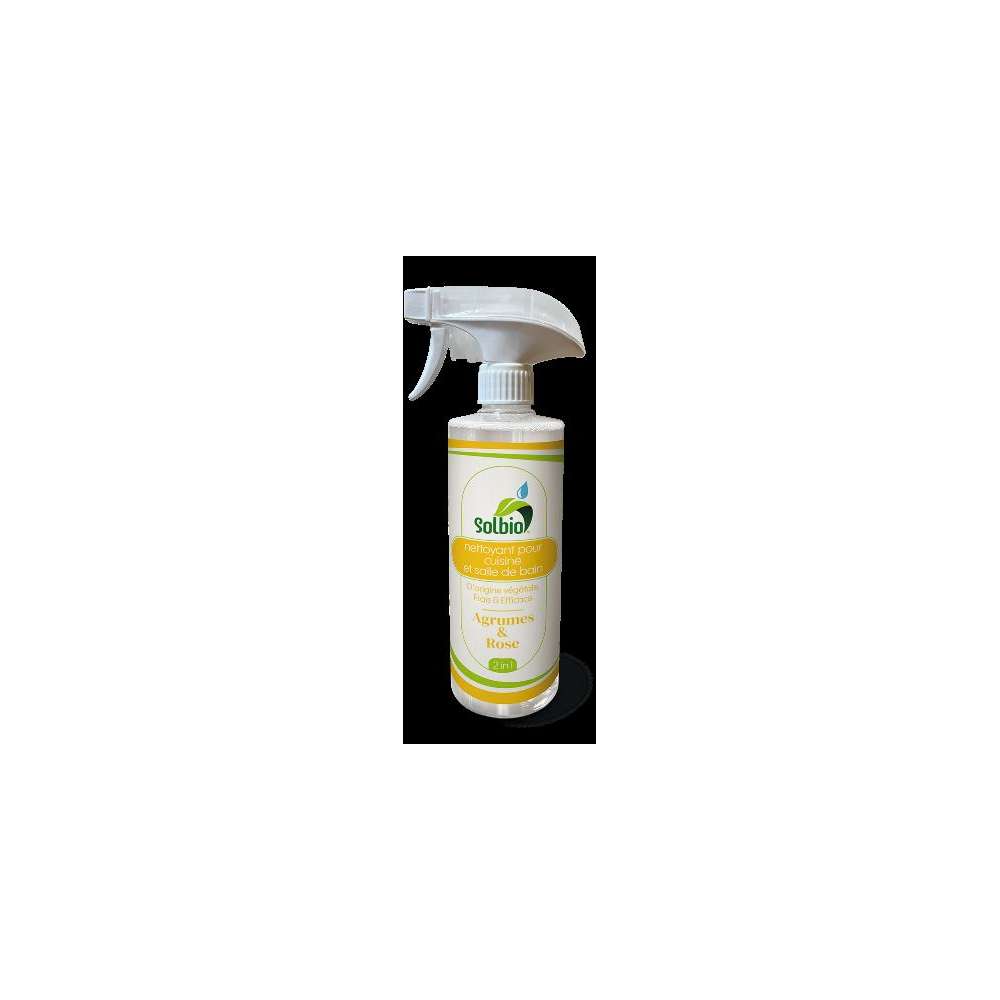 Nettoyant salle de bain et cuisine Agrumes-Rose