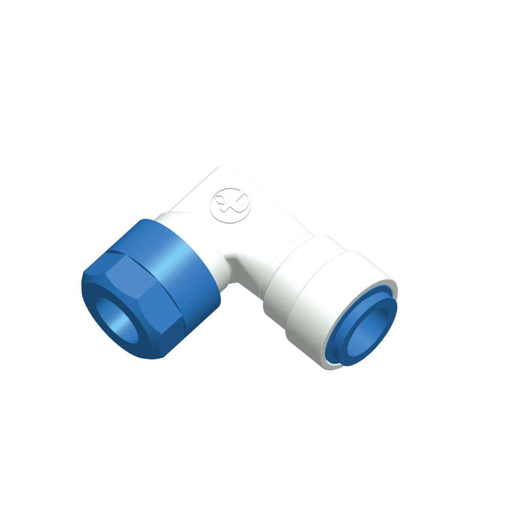 Raccord eau coudé JG