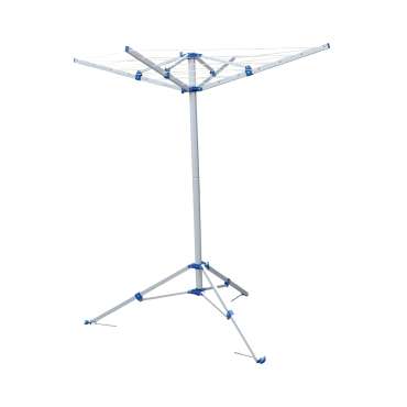 Séchoir à linge 4 bras Aluminium