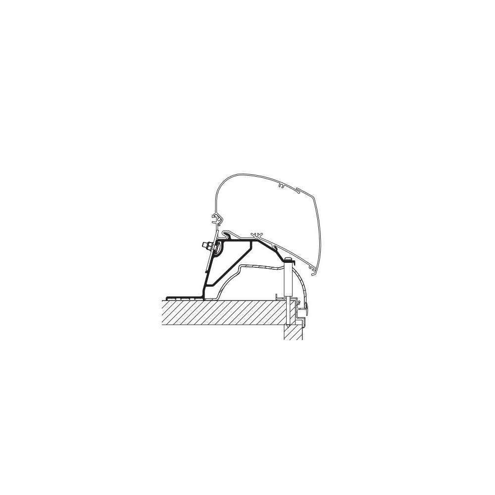 Adaptateur de toit - Hobby Caravane 2024