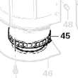 Roue de ventilateur E 4000 - air combustion